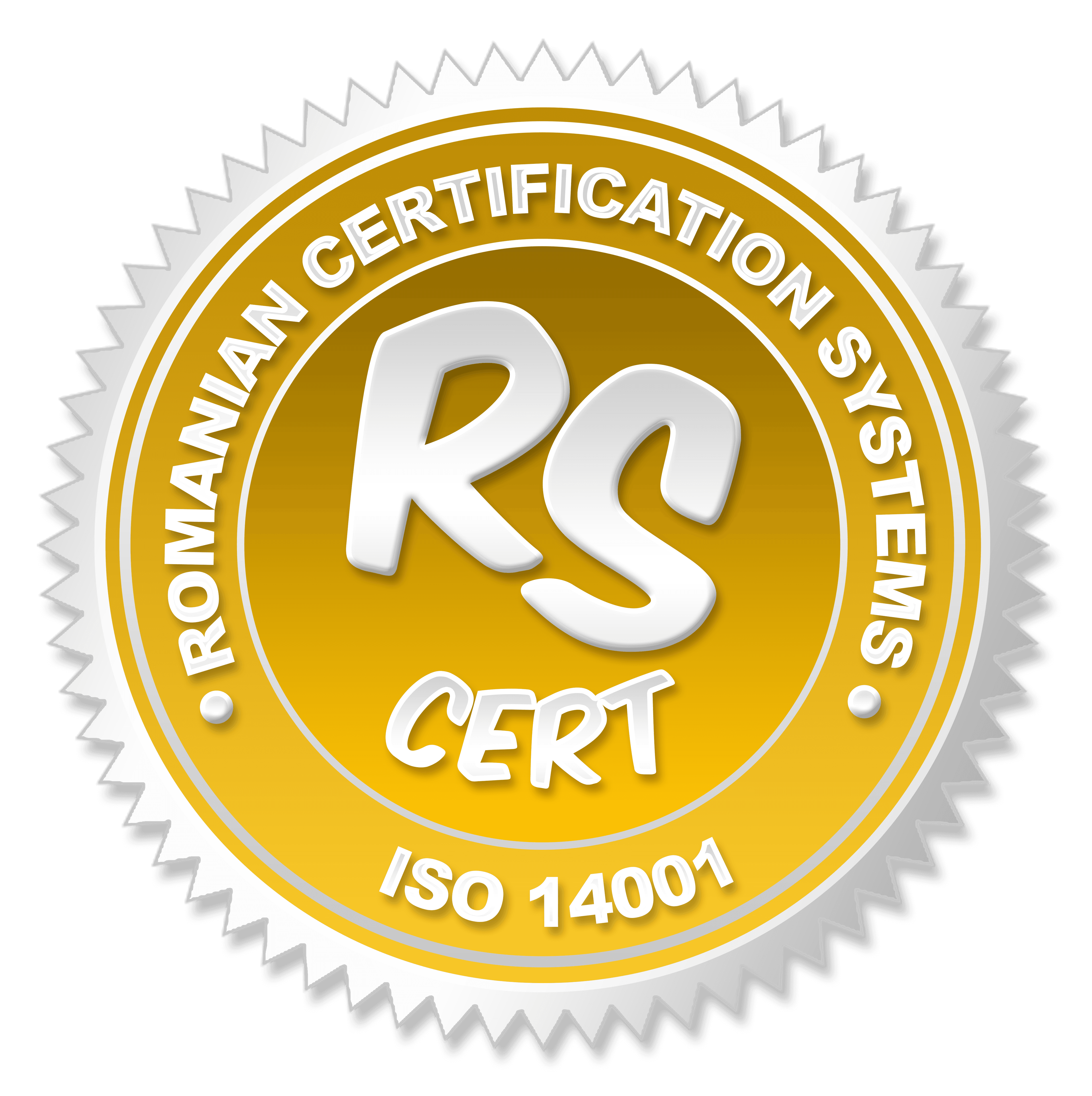 ISO 14001 environmental management certification badge